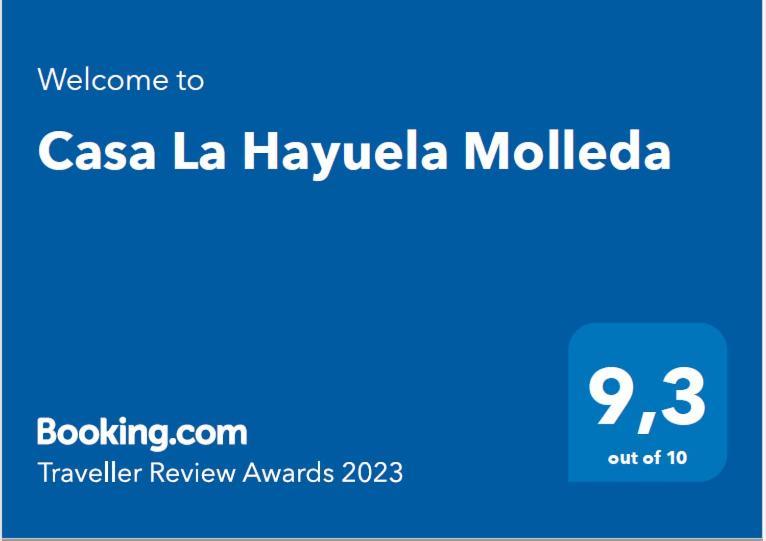 Villa Casa La Hayuela Molleda Exterior foto